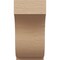 Ekena Millwork 8"W x 8"D x 16"H Wide Van Buren Rough Cedar Woodgrain TimberThane Corbel, Primed Tan CORUR08X08X16VANRCPR - alternate 2